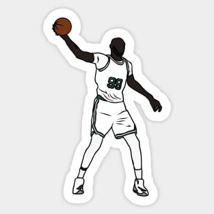 Tacko Fall Posting Up Sticker